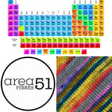 NATIONAL PERIODIC TABLE DAY 5.0 | 50g Half Skein | Ready to Ship