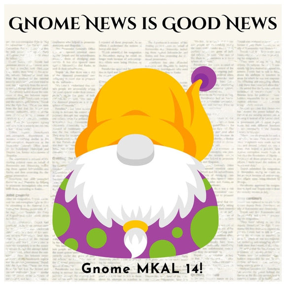 *ready to ship* GNOME NEWS IS GOOD NEWS MKAL 14 KITS! | Sock Weight