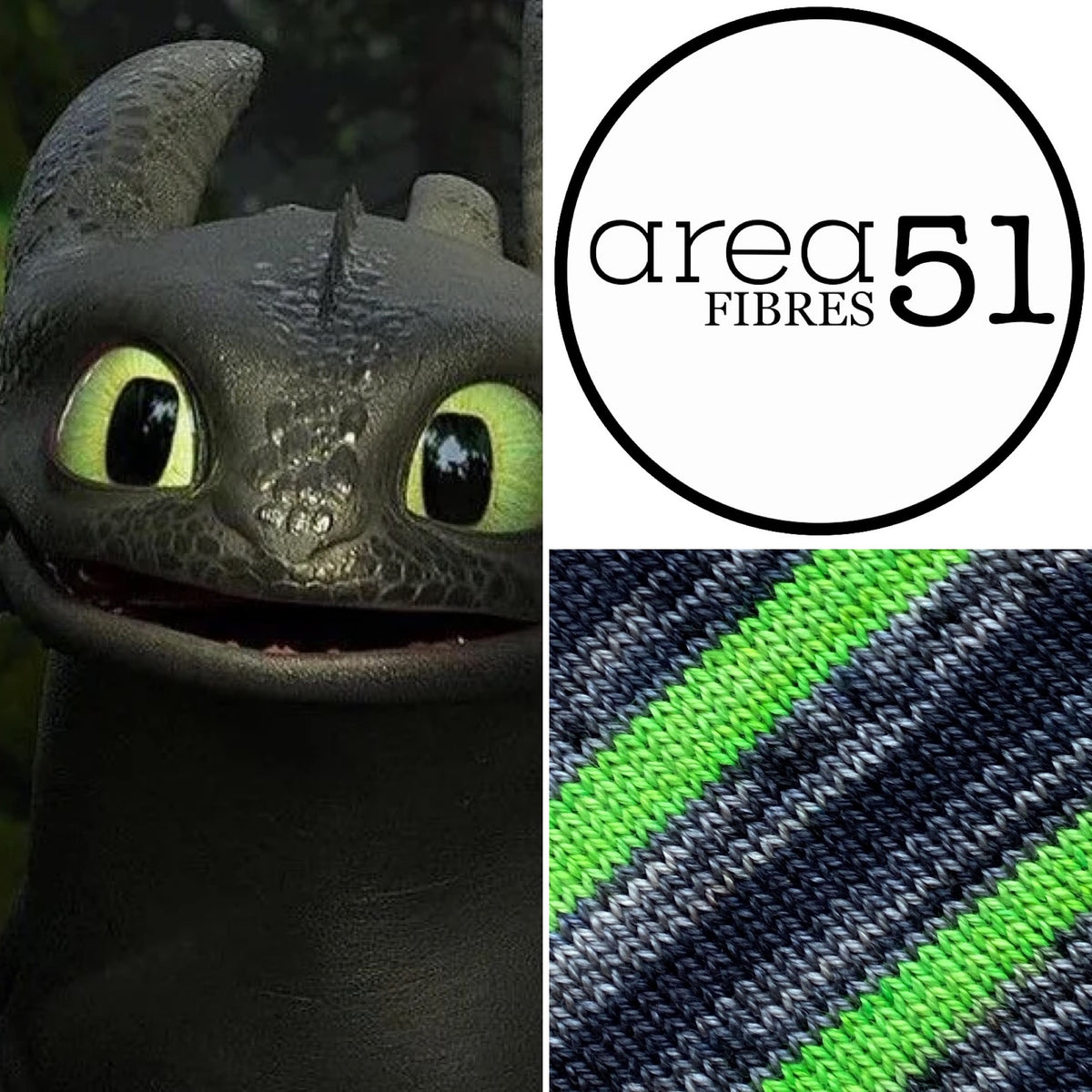 TOOTHLESS – area 51 Fibres