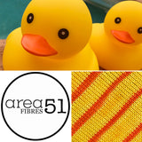 NATIONAL RUBBER DUCKY DAY | 50g Half Skein | Ready to Ship