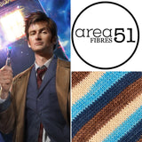 TENTH DOCTOR | 50g Half Skein | Ready to Ship