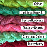 25g SOCK weight MINI SKEINS