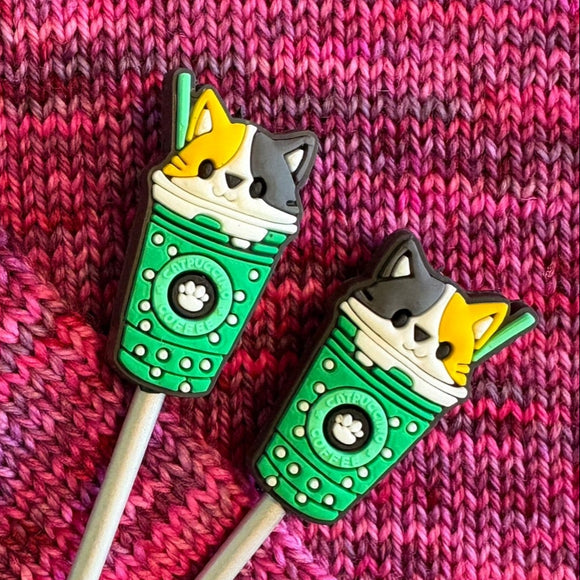 Kitten Latte Needle Stoppers