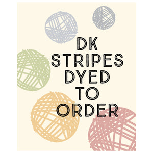 DK Stripes | Self-Striping Yarn | DK Weight | PRE-ORDER
