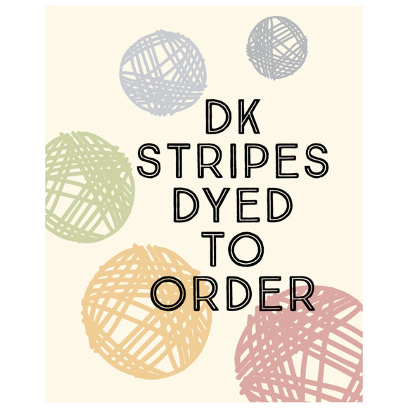 DK Stripes | Self-Striping Yarn | DK Weight | PRE-ORDER
