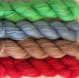An A-Z of Monsters | 25g SOCK weight MINI SKEINS