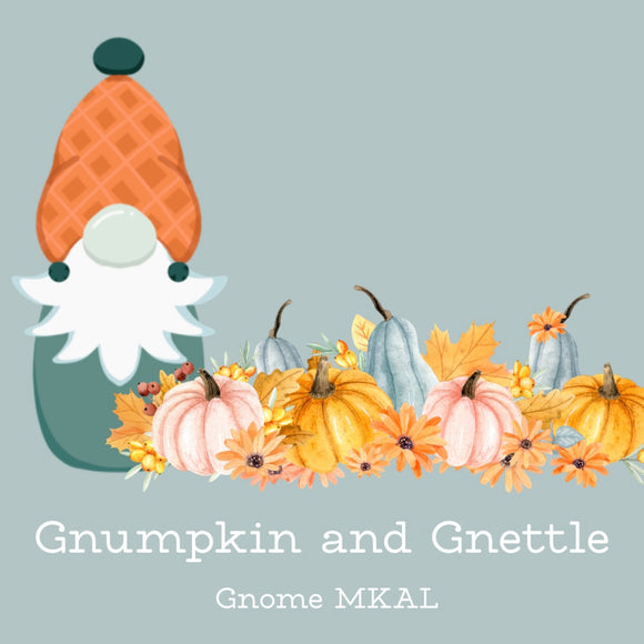 GNUMPKIN & GNETTLE GNOME MKAL | PRE-ORDER | Sock Weight